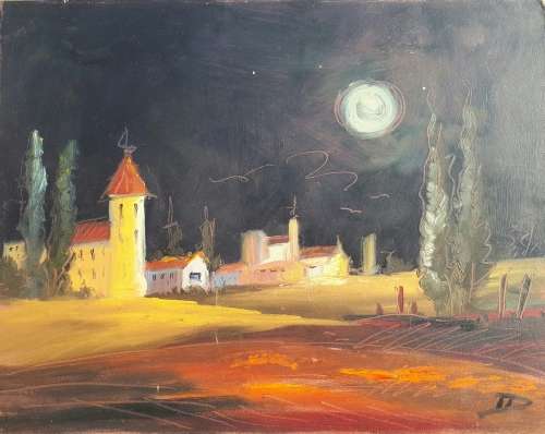 Original oil painting signed by artist