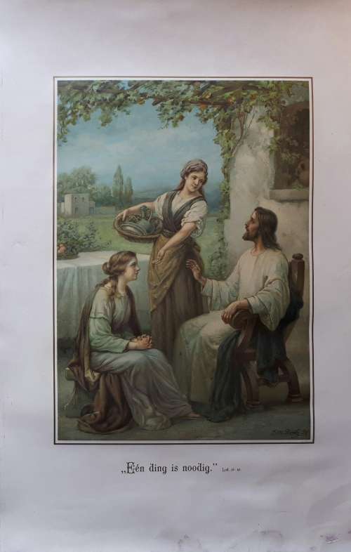 Old print as per photo - 320x595mm