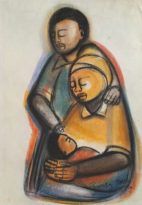 GODFREY NDABA original art work