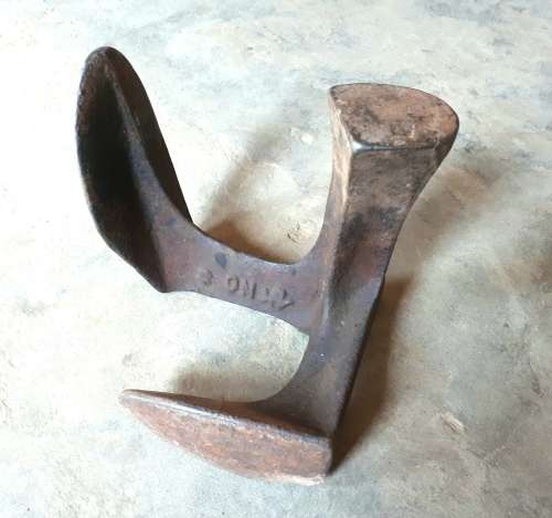Vintage shoe last / door stop