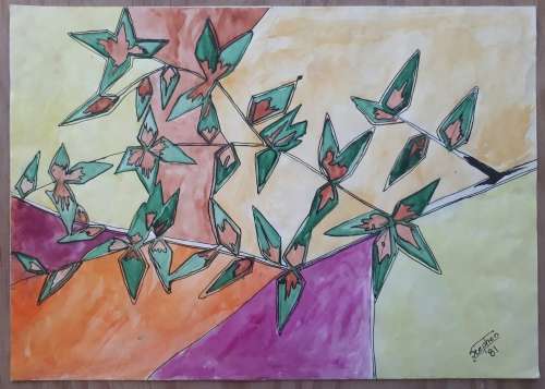 Original water color & ink by Stephen