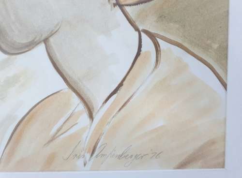 Original water color painting by Iris Ampenberger
