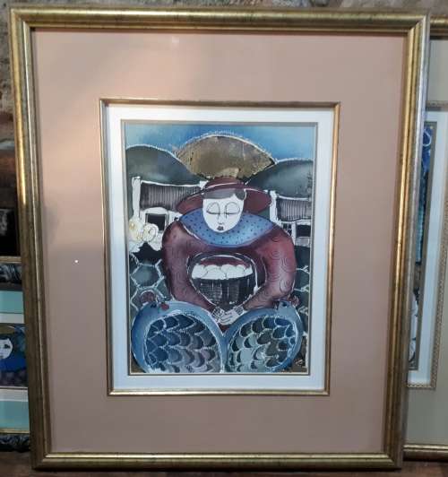 Original framed painting by JOHAN SMITH