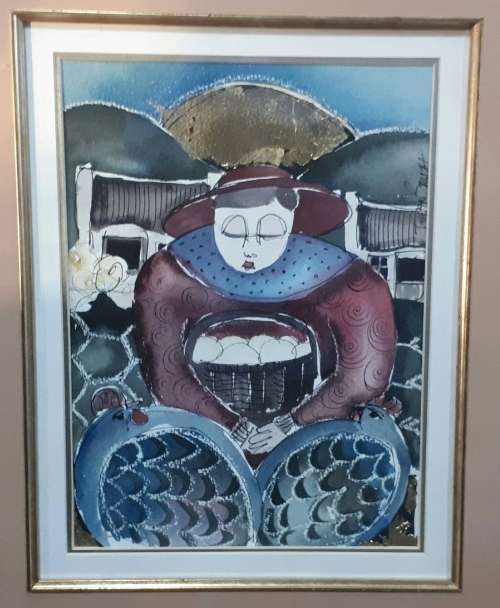 Original framed painting by JOHAN SMITH