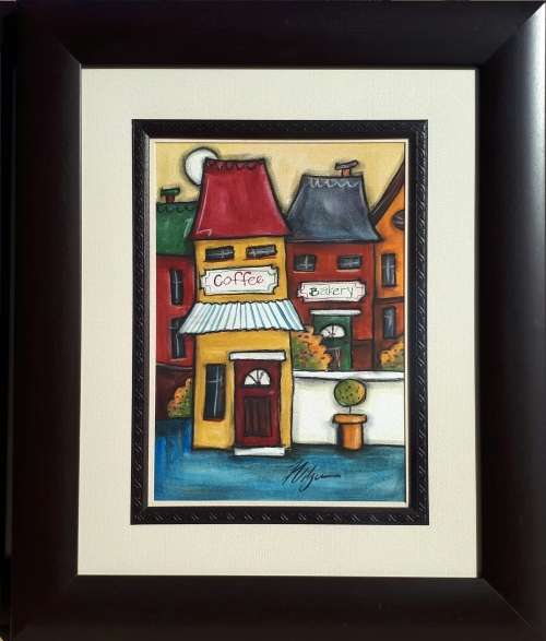 Original framed artwork by FANIE VILJOEN