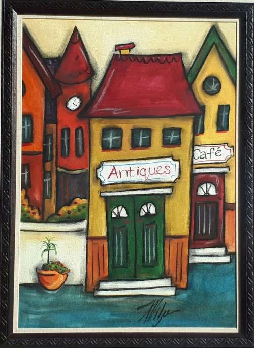 Original famed artwork by FANIE VILJOEN