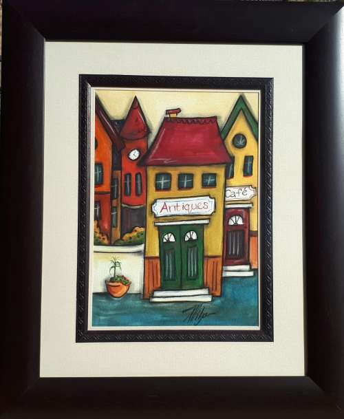 Original famed artwork by FANIE VILJOEN