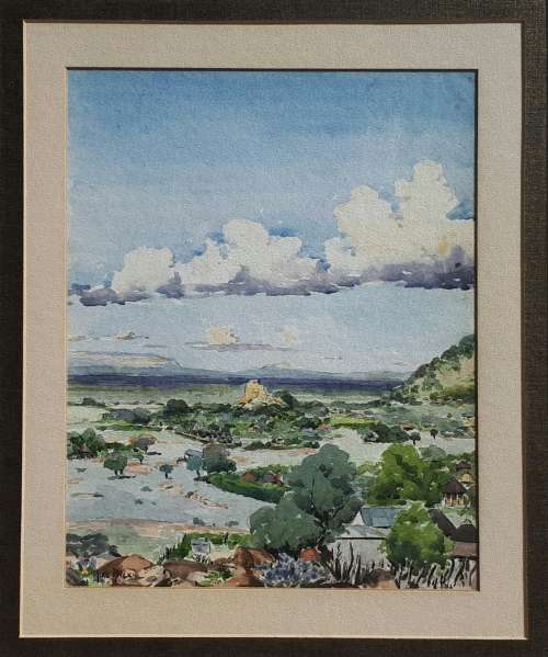 Original watercolour painting by MIKE DICKIE