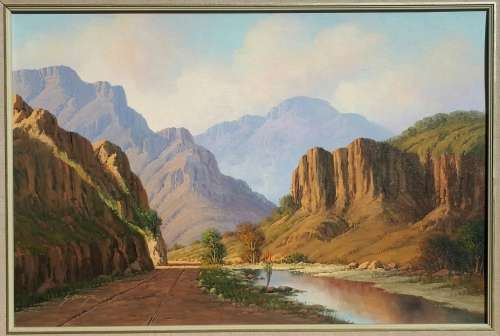 Original oil painting by GAWIE CRONJE