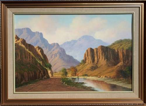 Original oil painting by GAWIE CRONJE
