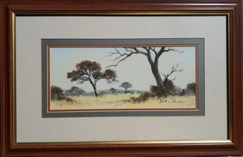 Original pastel painting by DAVID JOHNSON