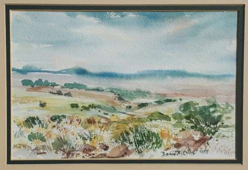 Original watercolour painting by SONNETTE OLLS