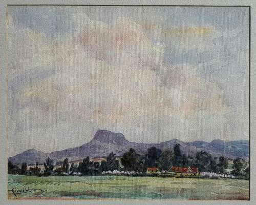 Original watercolour painting by EDWARD WIUM