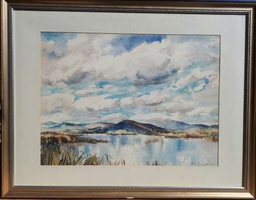 Original framed watercolour painting by JEOYE PENNEFATHER