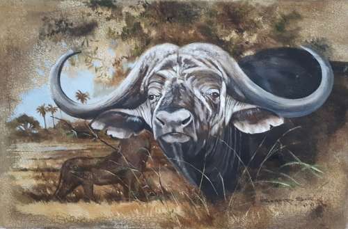 Original oil painting by GERHARD SMIT