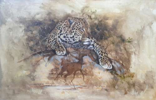 Original oil painting by GERHERD SMIT