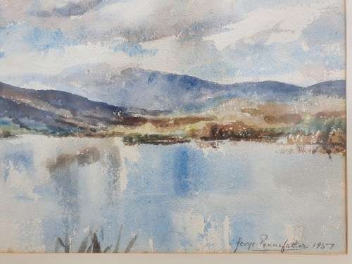 Original framed watercolour painting by JEOYE PENNEFATHER
