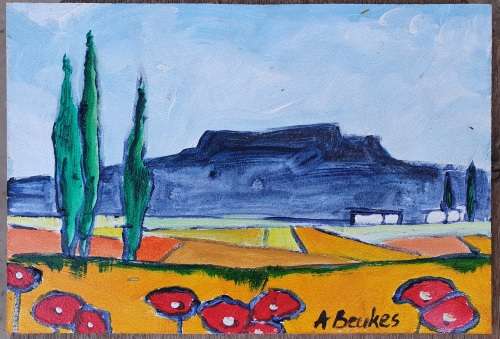 Original acrylic painting by A. BEUKES