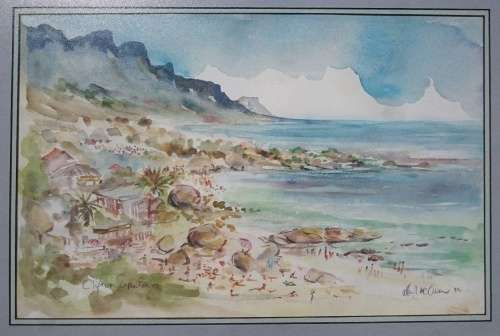 Original watercolour painting by ALLAN J. McOWEN