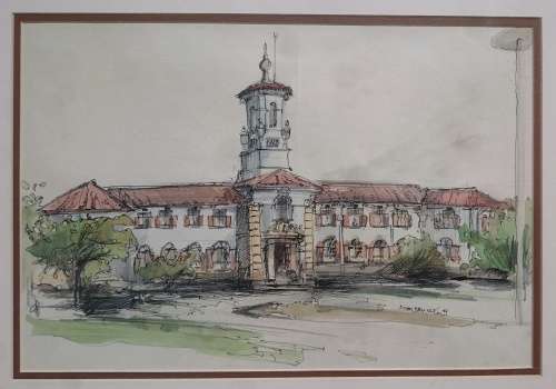Original watercolour painting by DEON KRUGER