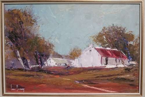 Original oil painting by CORNE WEIDEMAN