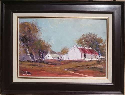 Original oil painting by CORNE WEIDEMAN