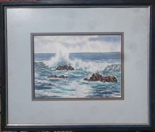 Original watercolour painting by JOHAN SCHOEMAN