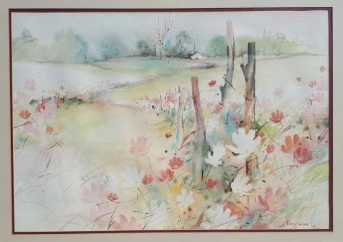 Original watercolour painting by MARLIEZE STEYN