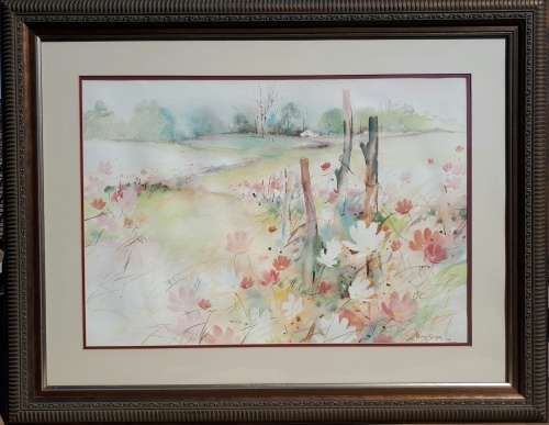 Original watercolour painting by MARLIEZE STEYN