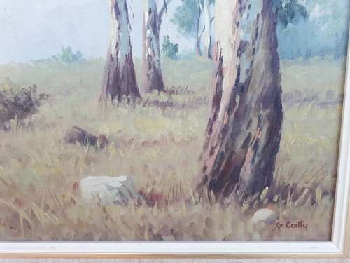 Original oil painting by GIUSEPPY CATTY