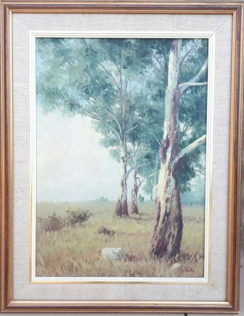 Original oil painting by GIUSEPPY CATTY