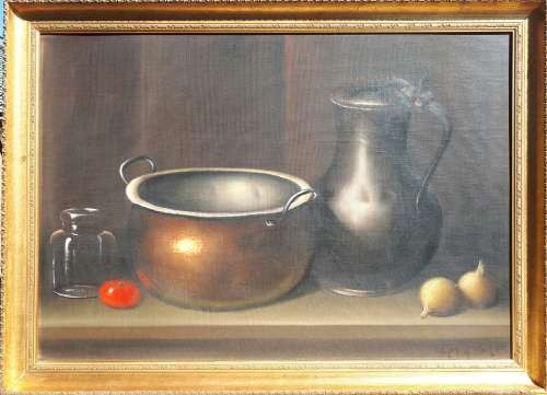 Original oil painting by WILLIAM PLONER