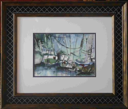 Original watercolour painting by ANENG