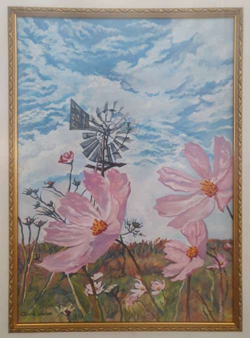 Original watercolour painting by CLARA VICTOR