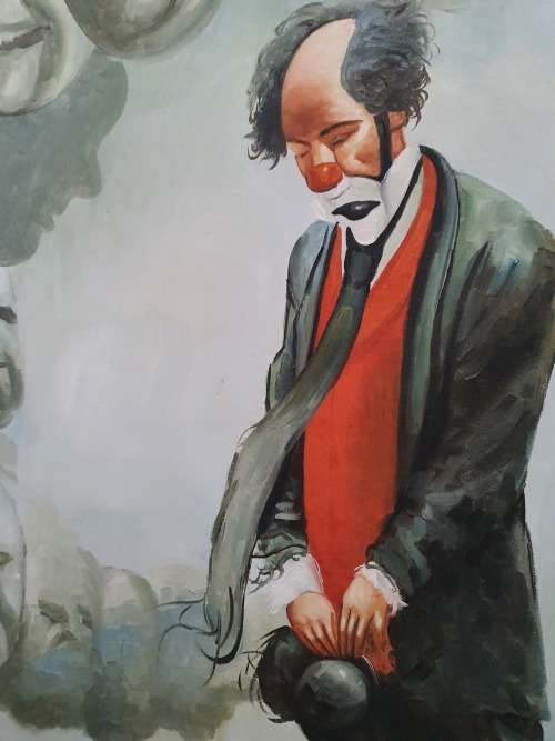 Original oil painting by T.CRUZ
