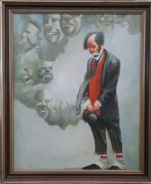 Original oil painting by T.CRUZ