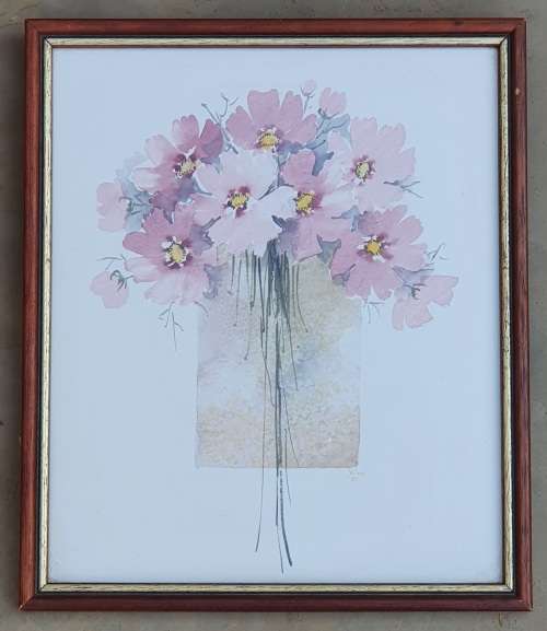 Original watercolour painting by WILME SMIT