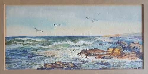 Original watercolour painting by H.L. BEATTIE