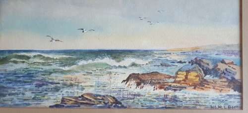 Original watercolour painting by H.L. BEATTIE