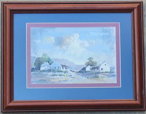 Original pastel painting by VAN DER WESTHUIZEN