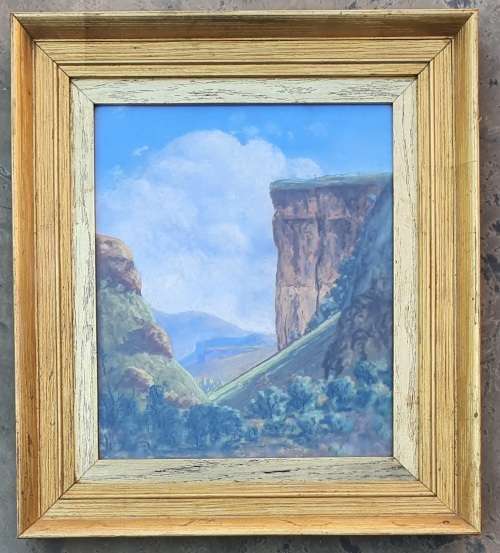 Original pastel painting by GERHARD JONKER