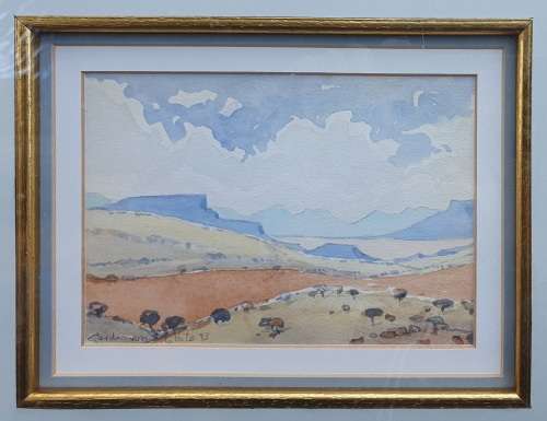 Original watercolour painting by GERDA VON MALTITZ