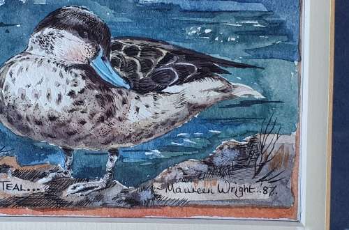 Original watercolour painting by MAUREEN WRIGHT