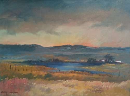 Original oil painting by JOHANN VAN RENSBURG