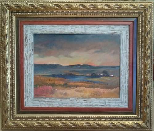 Original oil painting by JOHANN VAN RENSBURG
