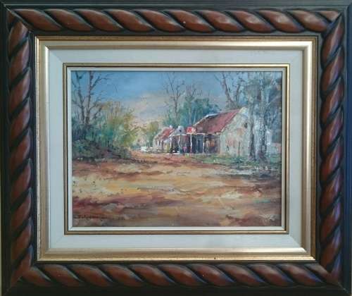 Original oil painting by JOHANN VAN RENSBURG