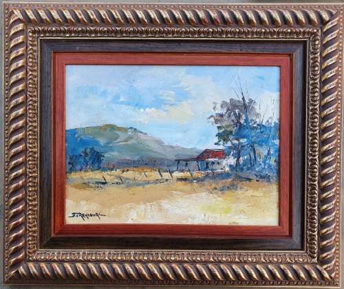 Original oil painting by JOHANN VAN RENSBURG