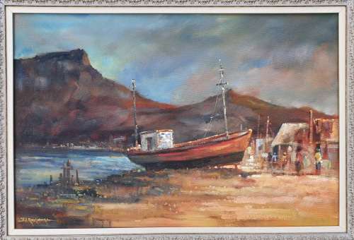 Original oil painting by JOHANN VAN RENSBURG