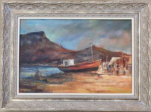 Original oil painting by JOHANN VAN RENSBURG