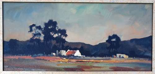 Original oil painting by JOHANN VAN RENSBURG